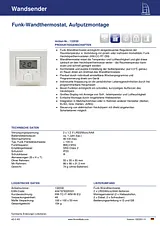 Homematic HomeMatic N/A 132030 132030 132030 Data Sheet