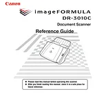 Canon DR-3010C 3093B002AE/AF Manuale Utente