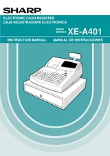 Sharp XE-A401 Manual Do Utilizador