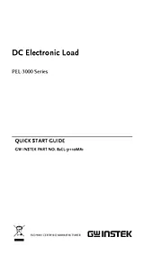 Gw Instek PEL-3111 Electronic Load PEL-3111 Datenbogen