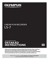Olympus LS-7 Manual Do Utilizador