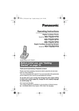 Panasonic KXTG2521FX Operating Guide