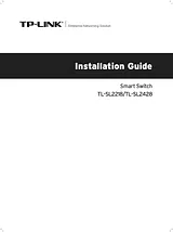 TP-LINK 24-Port 10/100Mbps + 4-Port Gigabit Web Smart Switch TL-SL2428WEB User Manual