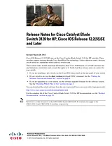 Cisco Cisco IOS Software Release 12.2(55)SE Notas de publicación