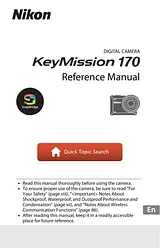 Nikon KeyMission 170 Инструкции Пользователя