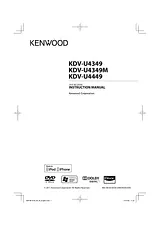 Kenwood KDV-U4449 User Manual