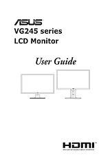 ASUS VG245H Betriebsanweisung