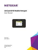 Netgear AirCard 810 Retail unlocked – AC810 Mobile Hotspot 사용자 설명서