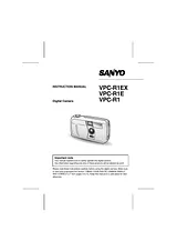 Sanyo VPC-R1E Manual Do Utilizador
