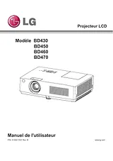 LG BD460 Manuale Proprietario