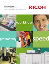 Ricoh Pro C900 Справочник Пользователя