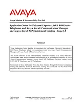 Avaya 8400-SES Manuel D’Utilisation