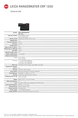 Leica CRF 1200 Leaflet