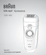 Braun Silkpil Xpressive 7281 WD Manual De Usuario