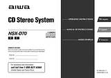 Aiwa NSX-D70 Справочник Пользователя