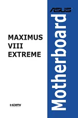 ASUS MAXIMUS VIII EXTREME Manual Do Utilizador