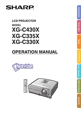 Sharp XG-C330X User Manual