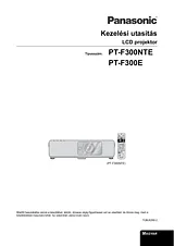 Panasonic PT-F300NTE Operating Guide