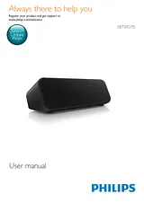 Philips Wireless speaker SBT300 SBT300/05 Manuel D’Utilisation