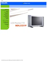 Philips Modea mirror TV 32PM8822 81 cm (32") LCD HD Ready User Manual