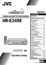 JVC HR-E249E Manuale Utente
