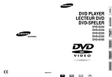 Samsung dvd-e232 Betriebsanweisung