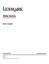 Lexmark X546dtn Manuel D’Utilisation