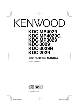 Kenwood KDC-MP4029G Manual Do Utilizador