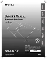 Toshiba 53AX62 Manual De Usuario