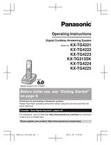 Panasonic KX-TG4225 Справочник Пользователя