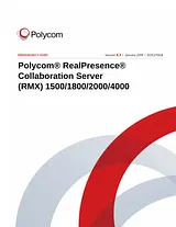Polycom (RMX) 1500 Manuel D’Utilisation