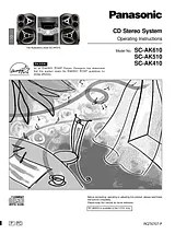 Panasonic SC-AK410 User Manual