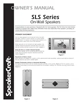 SpeakerCraft SLS Справочник Пользователя