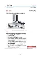 Sony DAV-X1V Manual Do Utilizador
