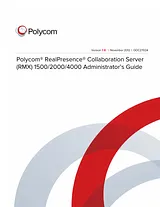 Polycom (RMX) 1500 ユーザーズマニュアル