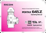 Pentax 645Z Operating Guide