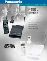 Panasonic KX-T7885 Leaflet