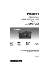 Panasonic DMCGX1EC Guía De Operación
