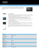 Sony VPCEJ26FX Specification Guide