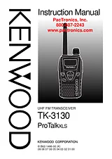 Kenwood TK-3130 User Manual