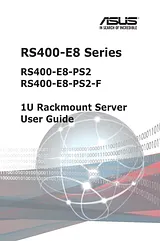 ASUS RS400-E8-PS2-F Guía Del Usuario