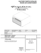 Frigidaire fah106m1t1 Manual Suplementario