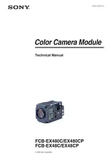 Sony FCB-EX480C User Manual