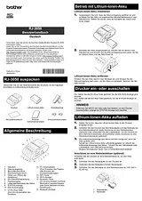 Brother RJ-3050 User Guide