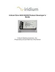 Iridium Satellite LLC 9523N Manuel D’Utilisation