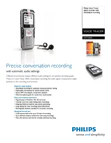 Philips digital recorder DVT3000 DVT3000/00 Листовка