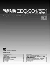 Yamaha CDC-901 Manuel D’Utilisation