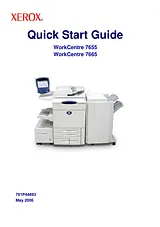 Xerox 7655 Quick Setup Guide