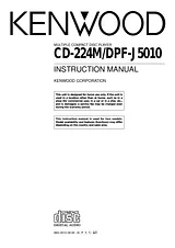 Kenwood CD-224M User Manual