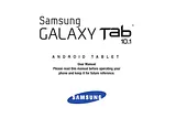 Samsung Galaxy Tab 10.1 Manuel D’Utilisation